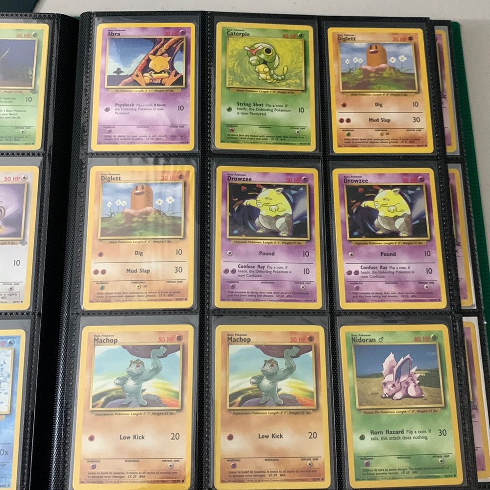 Pokemon Cards Base Set Bundle 24 Cards